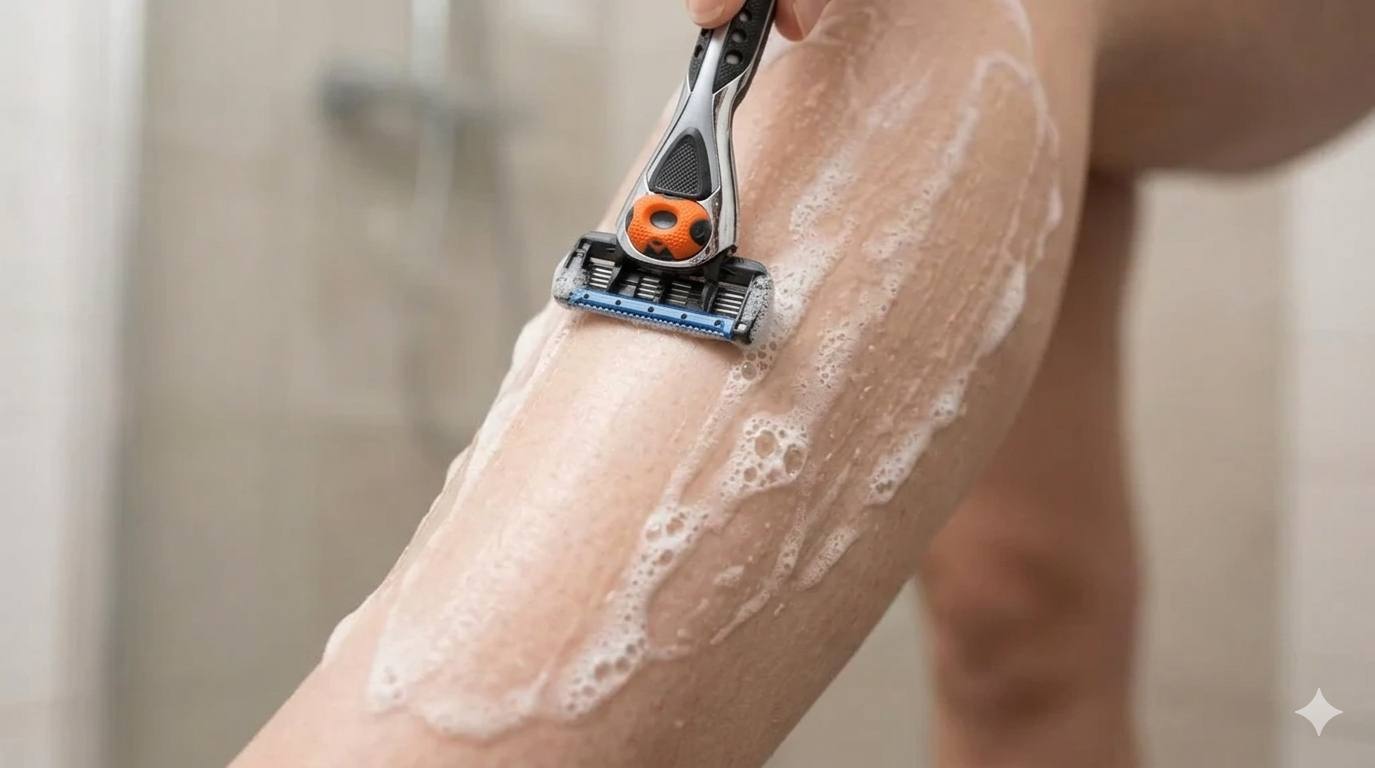 Hårdt vand og barbering: Derfor kan kalk give flere knopper – og hvad du kan gøre ved det