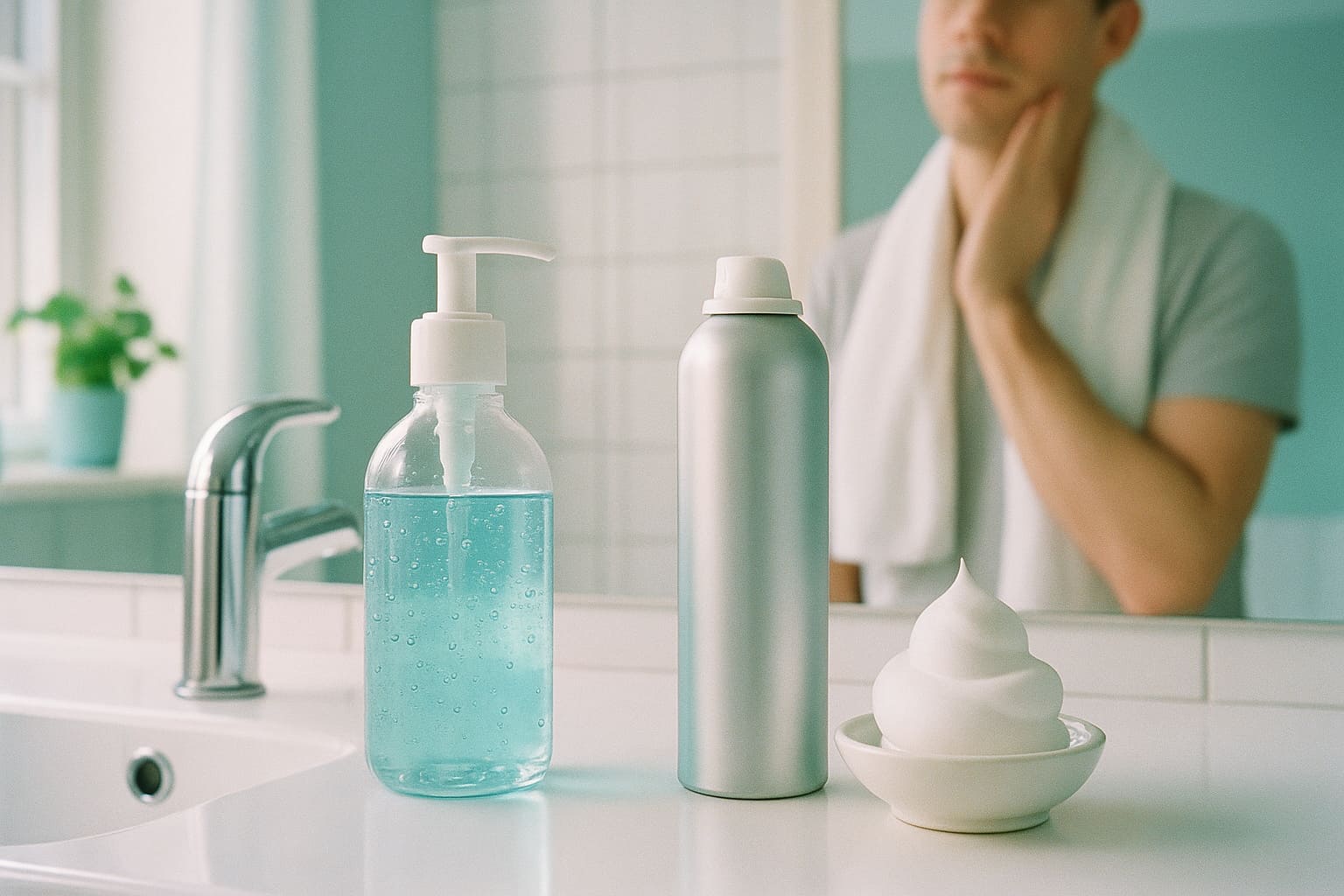 Shaving gel vs. shaving foam: What's best for sensitive skin?