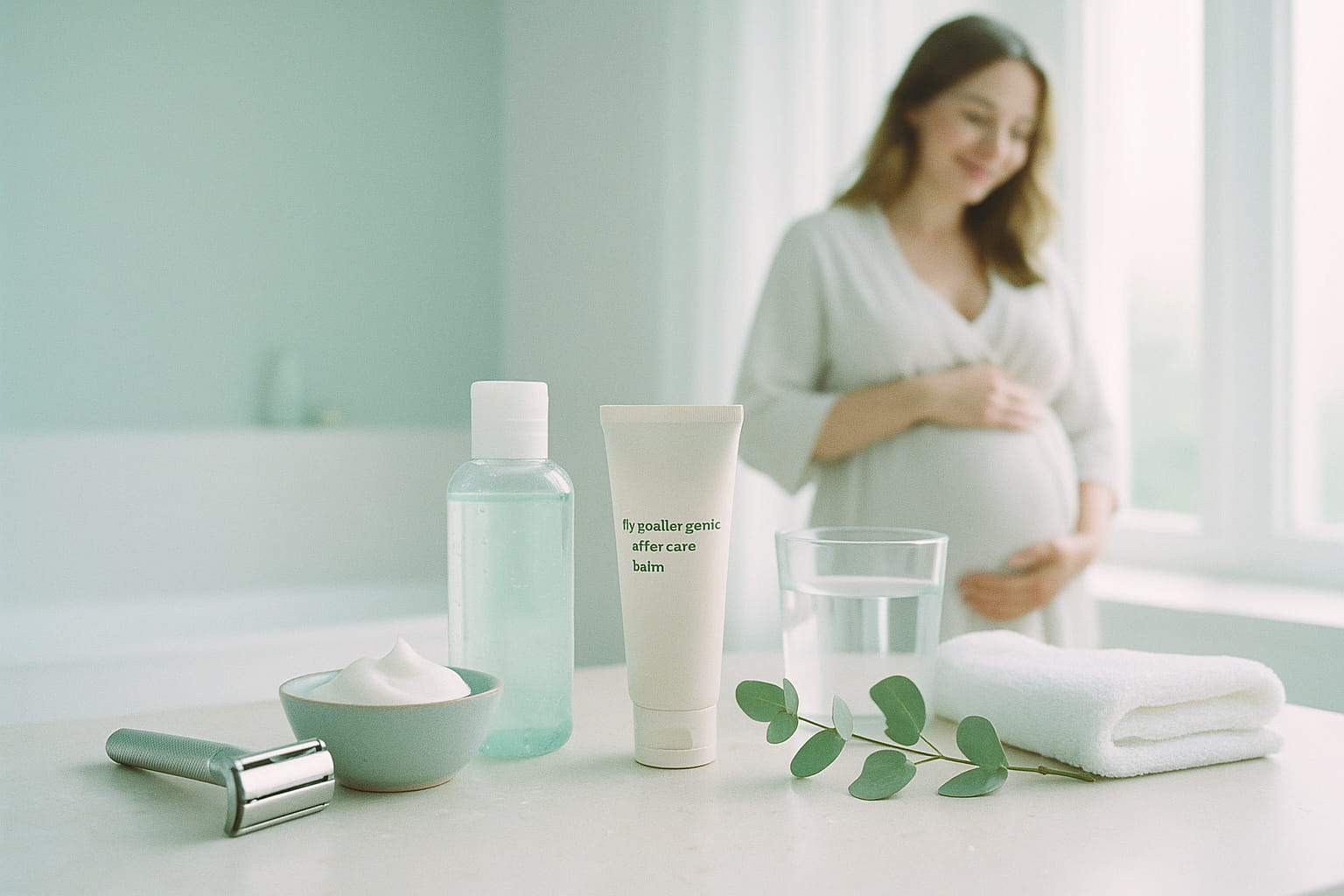 Shaving for pregnant women: Safe and gentle care before and after birth