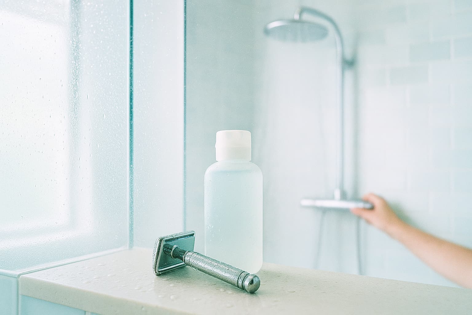 Shaving in the shower: temperature, steam, and timing for fewer bumps