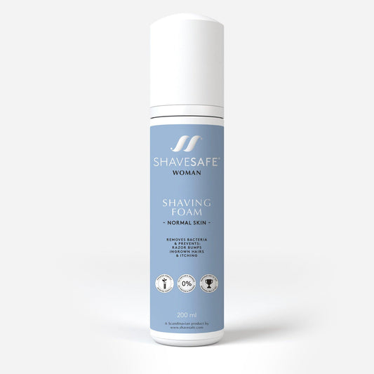 SHAVING FOAM - NORMAL SKIN 200ml WOMAN - ShaveSafe