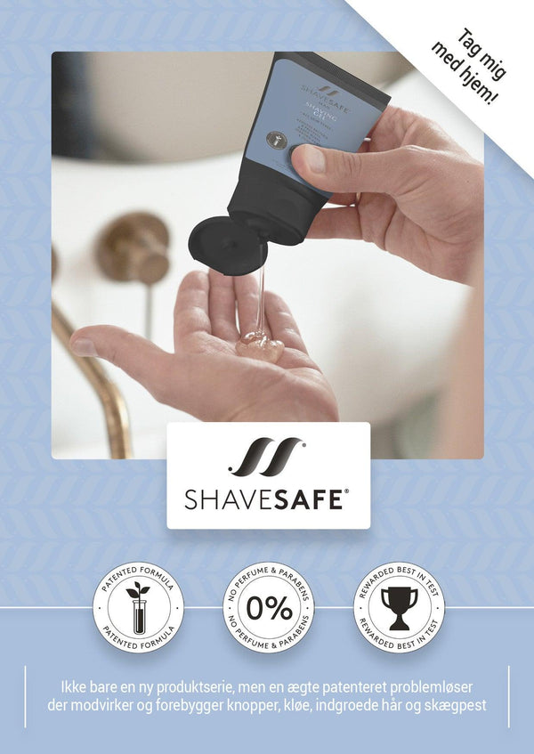 30 stk. ShaveSafe brochure - ShaveSafe
