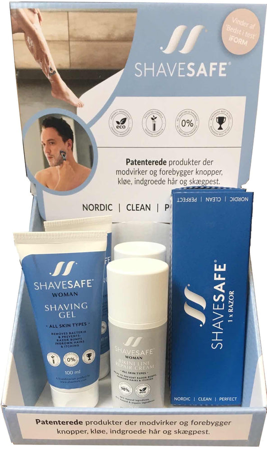 SHAVESAFE DISPLAY - ShaveSafe